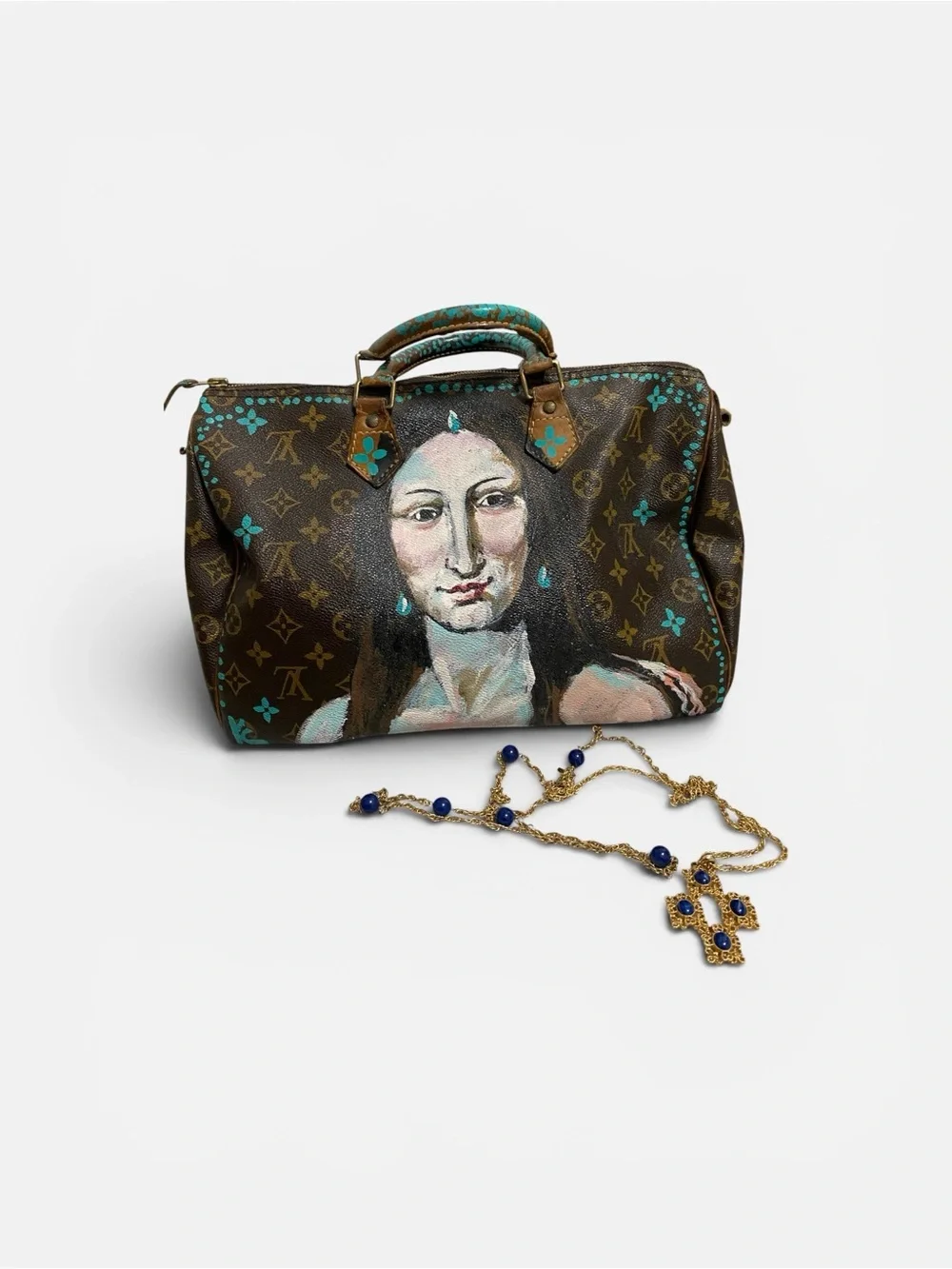 Custom painting on bags, any bag, customer send a bag